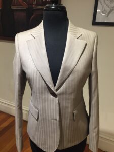 Women’s Striped Suit"